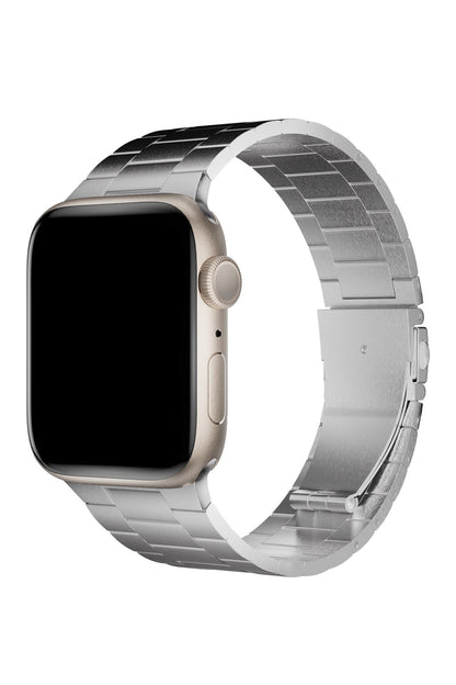 Apple Watch Uyumlu Çelik Slim Line Kordon Metallic