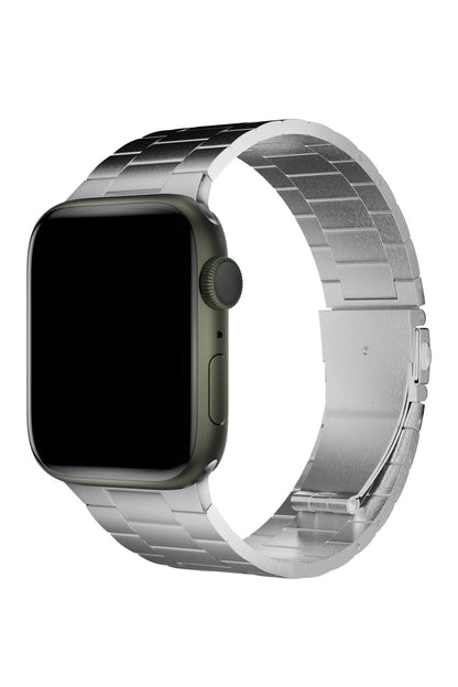 Apple Watch Uyumlu Çelik Slim Line Kordon Metallic