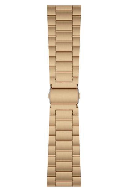 Apple Watch Uyumlu Çelik Slim Line Kordon Moccasin