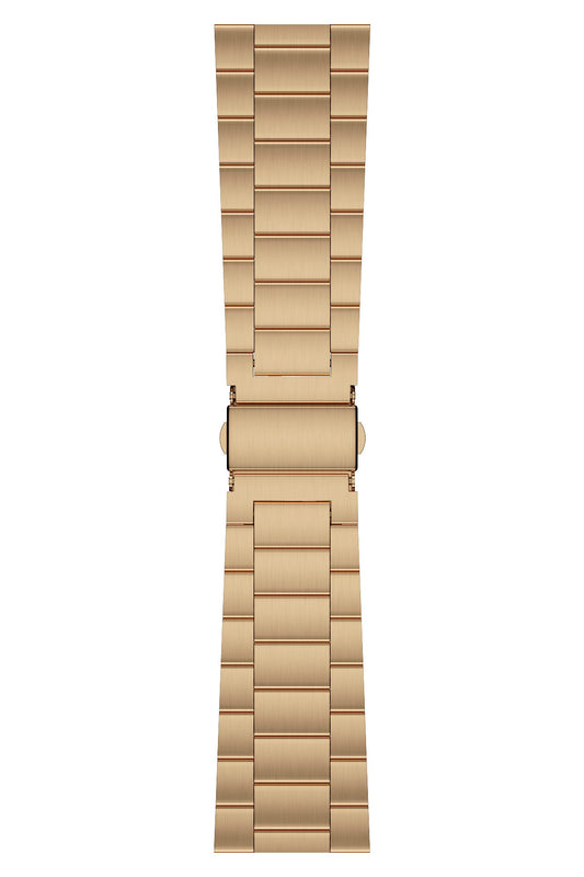 Apple Watch Uyumlu Çelik Slim Line Kordon Moccasin