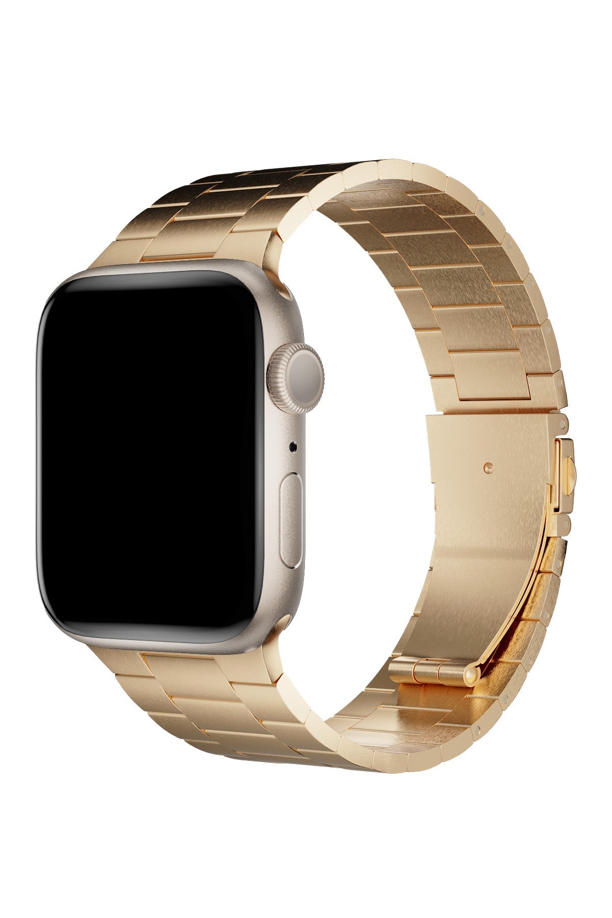 Apple Watch Uyumlu Çelik Slim Line Kordon Moccasin