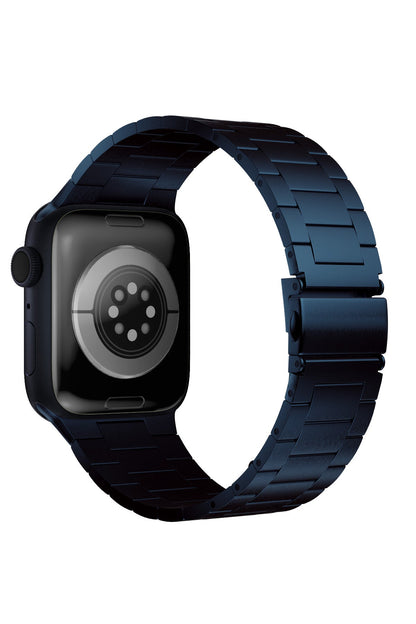 Apple Watch Uyumlu Çelik Slim Line Kordon Sapphire