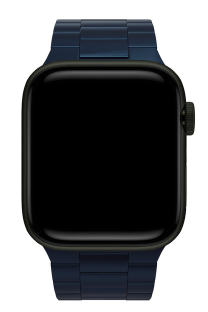 Apple Watch Uyumlu Çelik Slim Line Kordon Sapphire