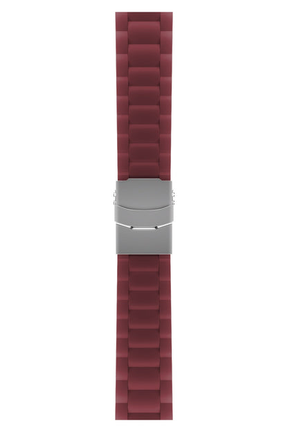 Apple Watch Uyumlu Soft Buckle Silikon Kordon Cordovan