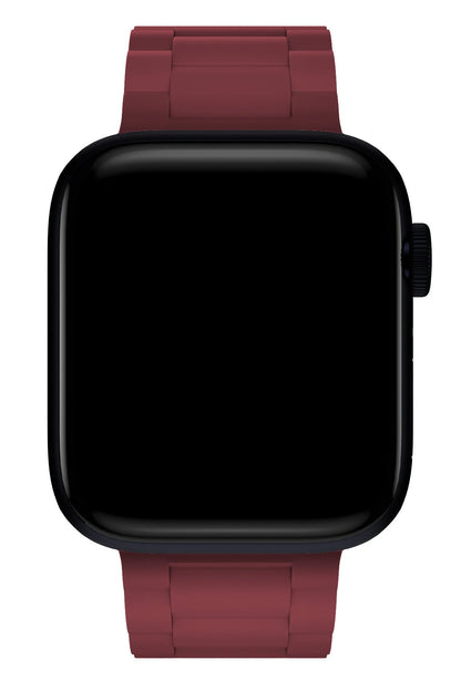Apple Watch Uyumlu Soft Buckle Silikon Kordon Cordovan