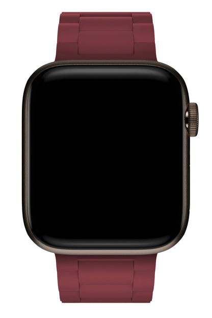 Apple Watch Uyumlu Soft Buckle Silikon Kordon Cordovan