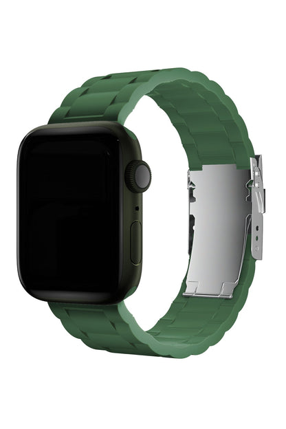 Apple Watch Uyumlu Soft Buckle Silikon Kordon Myrtle