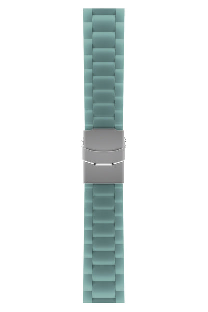 Apple Watch Uyumlu Soft Buckle Silikon Kordon Viridian
