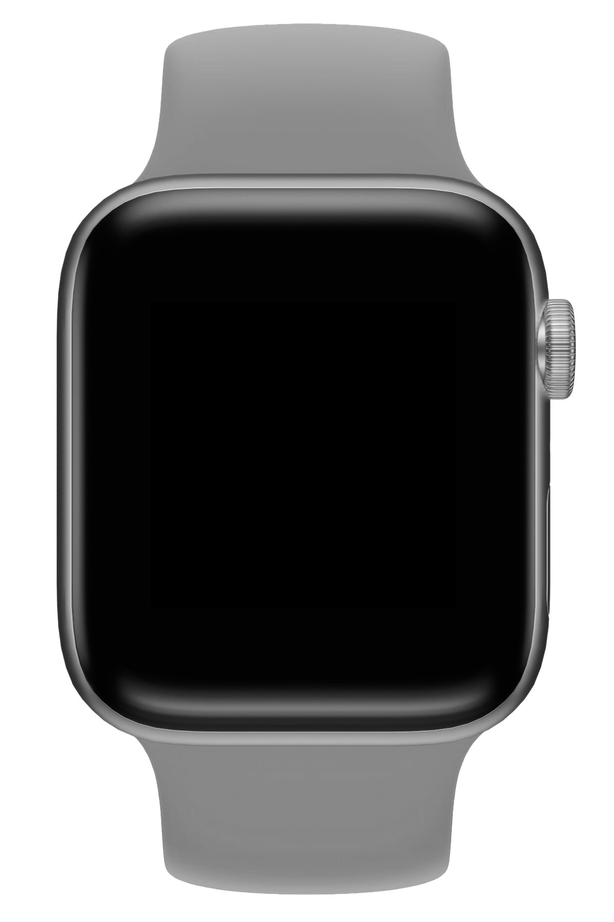 Apple Watch Uyumlu Solo Loop Silikon Kordon Gümüşi