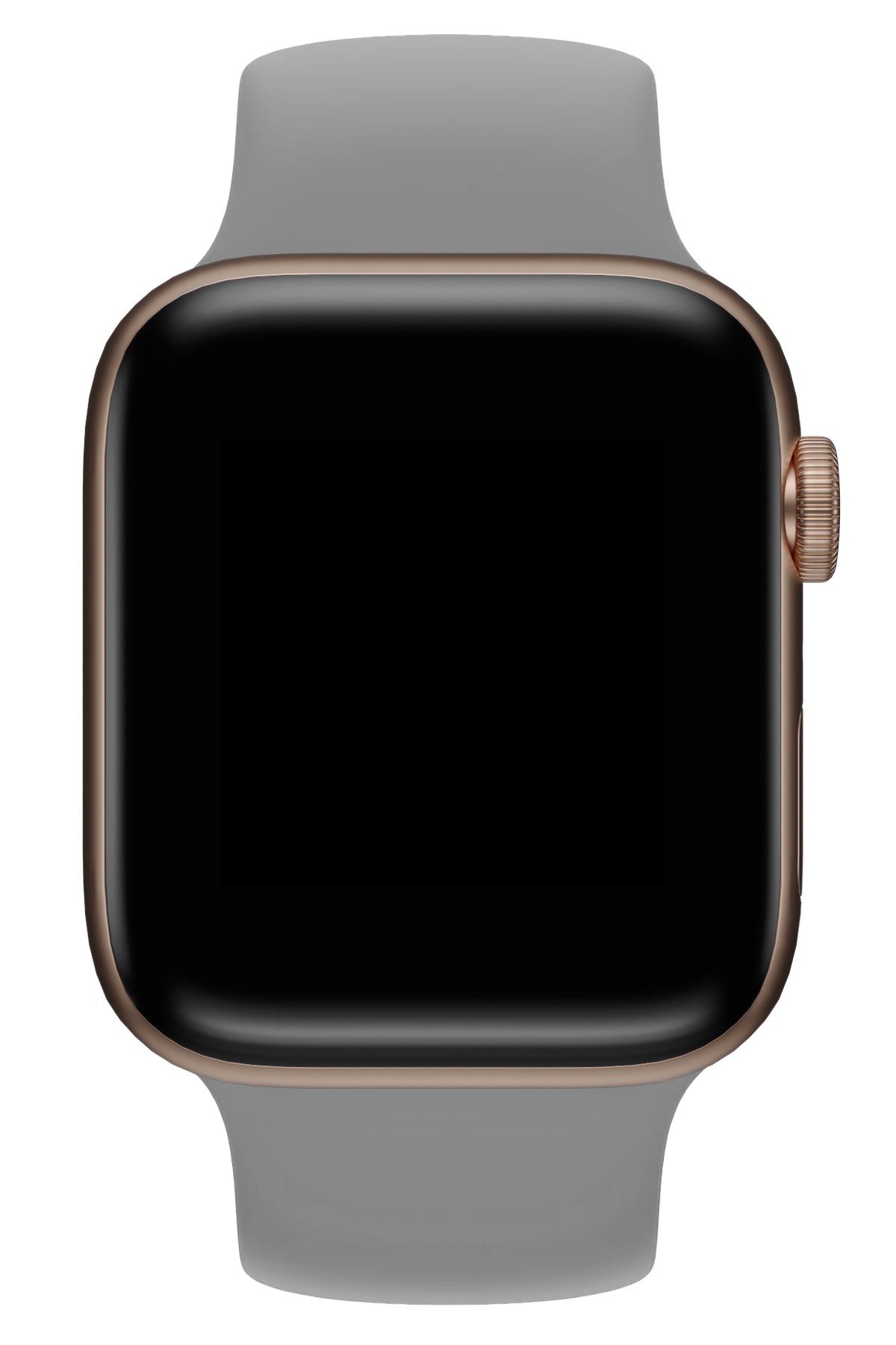 Apple Watch Uyumlu Solo Loop Silikon Kordon Gümüşi