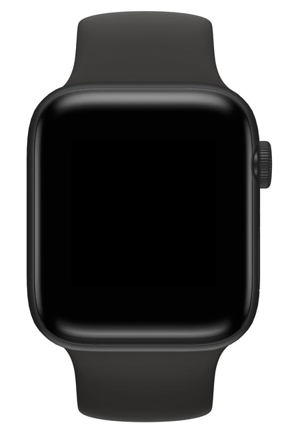 Apple Watch Uyumlu Solo Loop Silikon Kordon Siyah