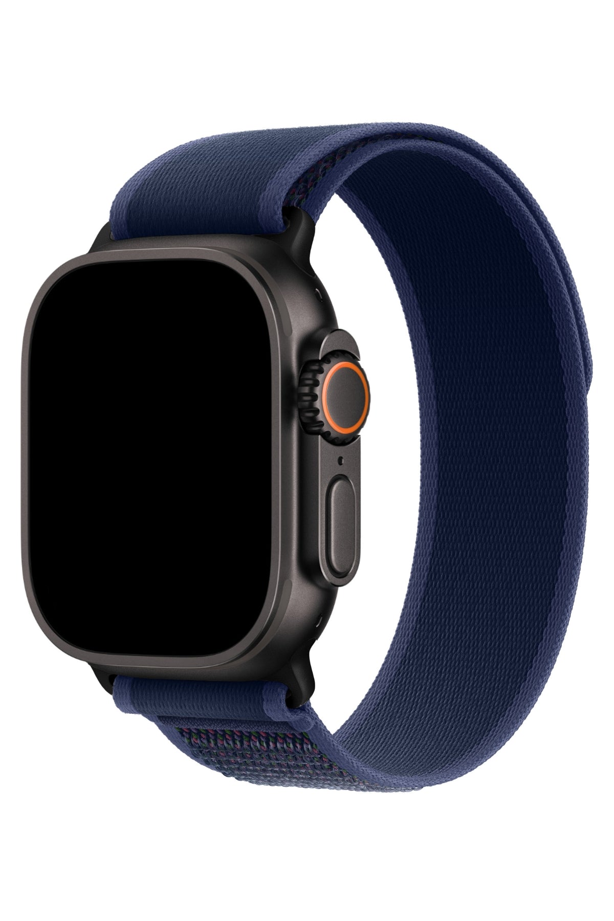 Apple Watch Uyumlu Trail Loop Kordon Siyah Tokalı Blueo