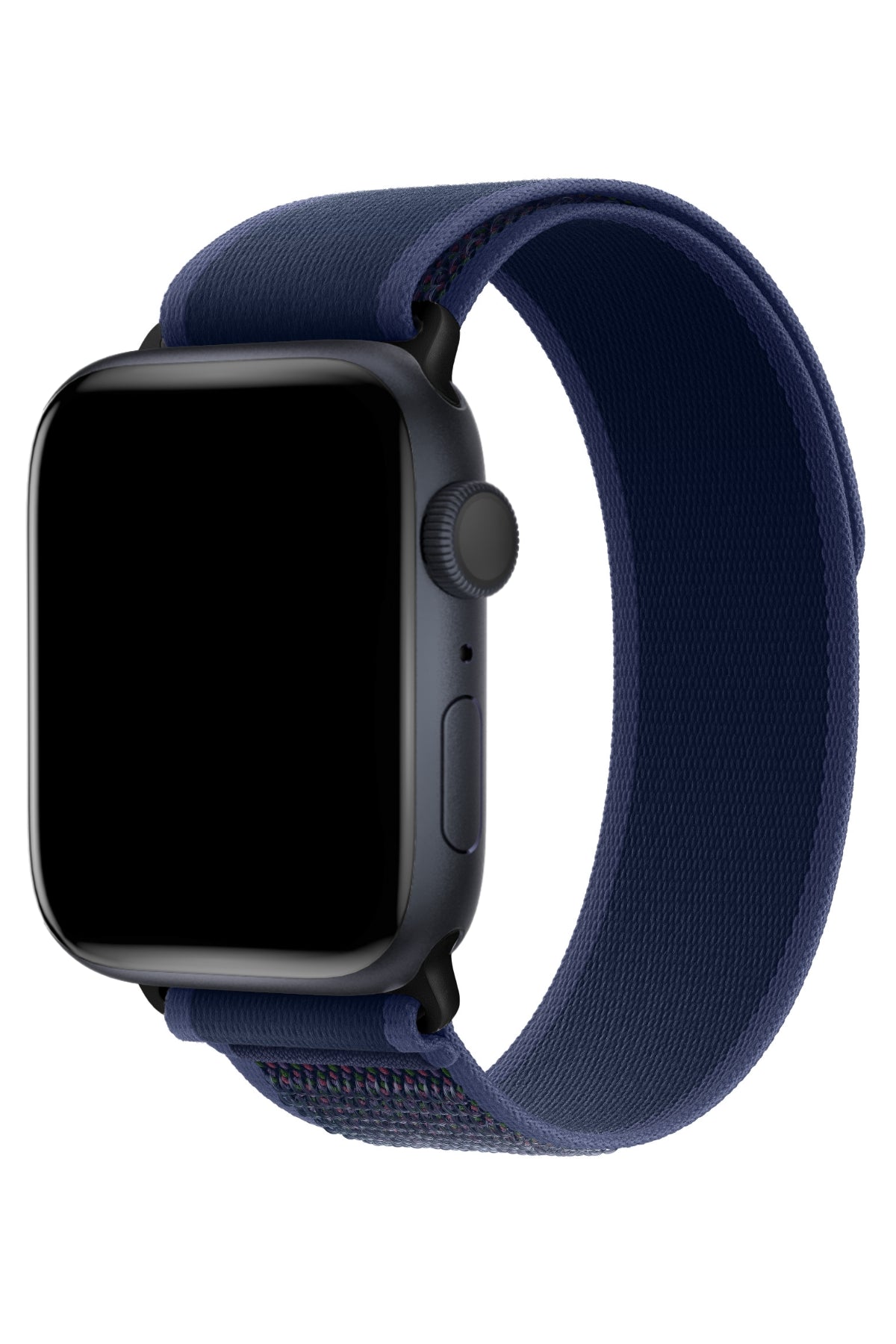 Apple Watch Uyumlu Trail Loop Kordon Siyah Tokalı Blueo