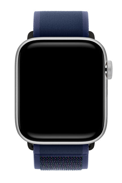 Apple Watch Uyumlu Trail Loop Kordon Siyah Tokalı Blueo