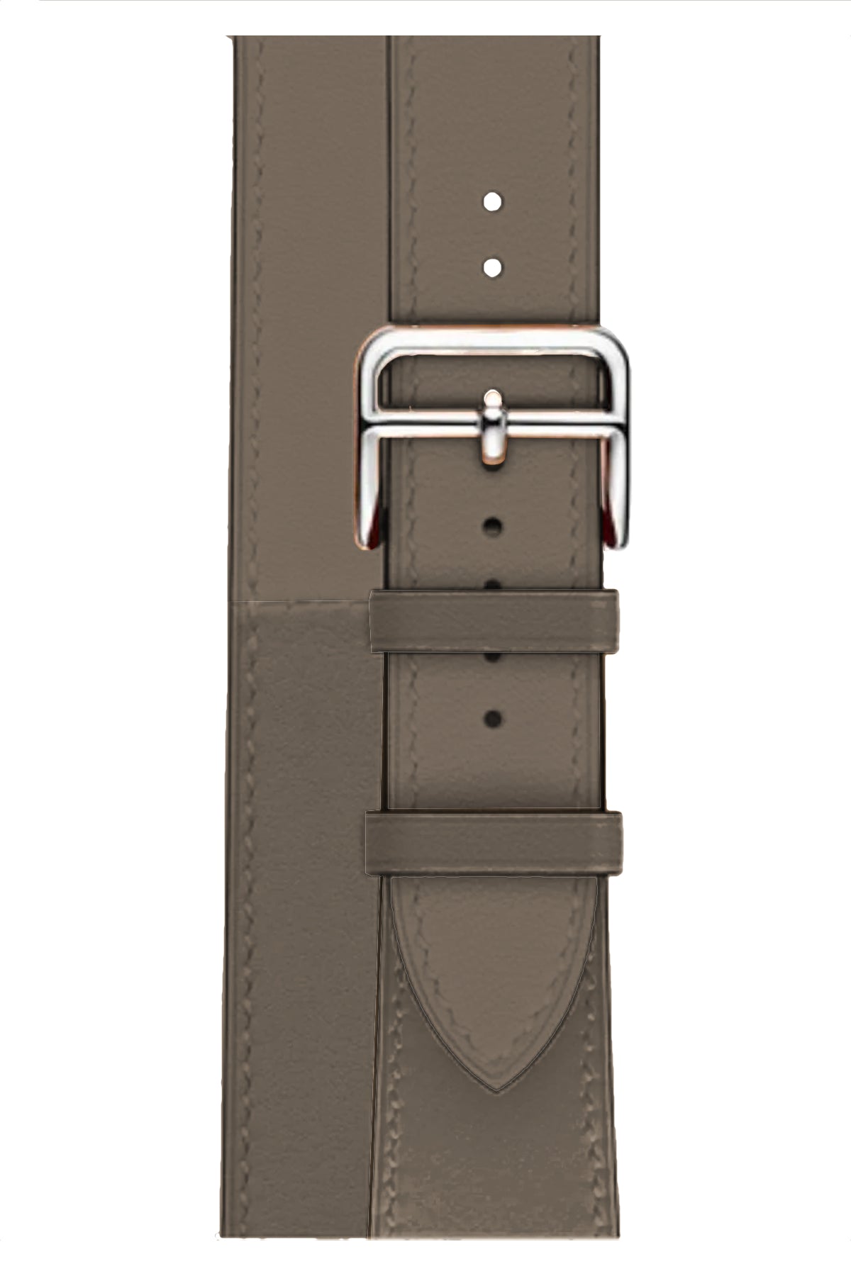 Apple Watch Uyumlu Spiralis Deri Kordon Vizon