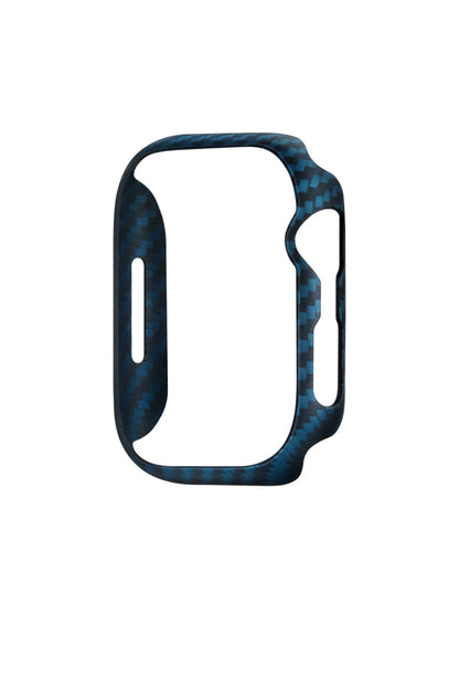 Aramid Fiber 600D Apple Watch Uyumlu Kasa Koruyucu Mavi