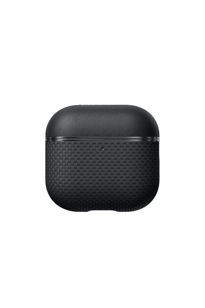 Aramid Fiber AirPods Pro 4 Kılıf Black-Gray Twill