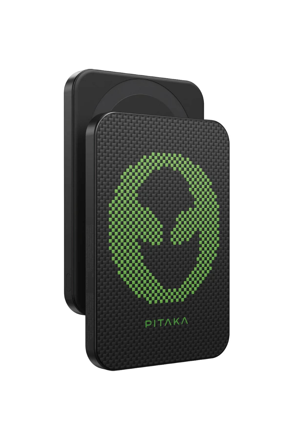 Pitaka Aramid Fiber Qi2 Magsafe uyumlu Manyetik Powerbank Alien