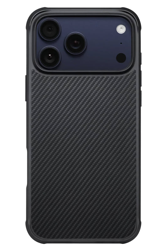 Aramid ProGuard iPhone 17 Pro MagSafe Uyumlu Kılıf Black Gray