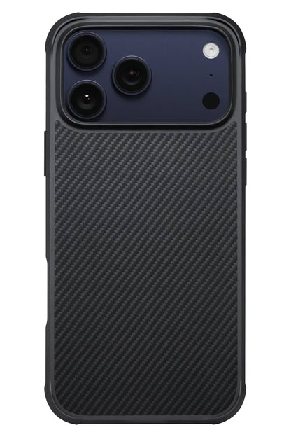 Aramid ProGuard iPhone 17 Pro MagSafe Uyumlu Kılıf Black Gray