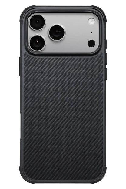 Aramid ProGuard iPhone 17 Pro Max MagSafe Uyumlu Kılıf Black Gray