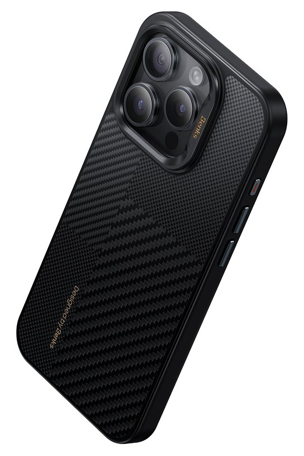 Benks Montage Hybrid Armor Pro Kevlar iPhone 14 Pro Magsafe Uyumlu Kevlar Kılıf