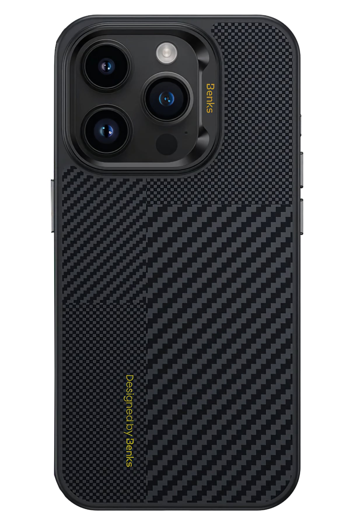 Benks Montage Hybrid Armor Pro Kevlar iPhone 14 Pro Max Magsafe Uyumlu Kevlar Kılıf