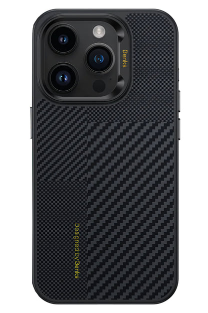 Benks Montage Hybrid Armor Pro Kevlar iPhone 14 Pro Max Magsafe Uyumlu Kevlar Kılıf