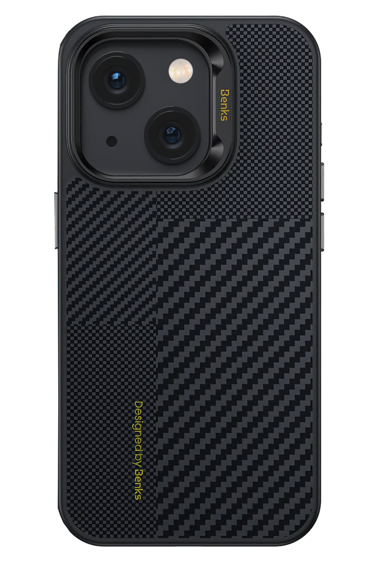 Benks Montage Hybrid Armor Pro Kevlar iPhone 15 Magsafe Uyumlu Kevlar Kılıf