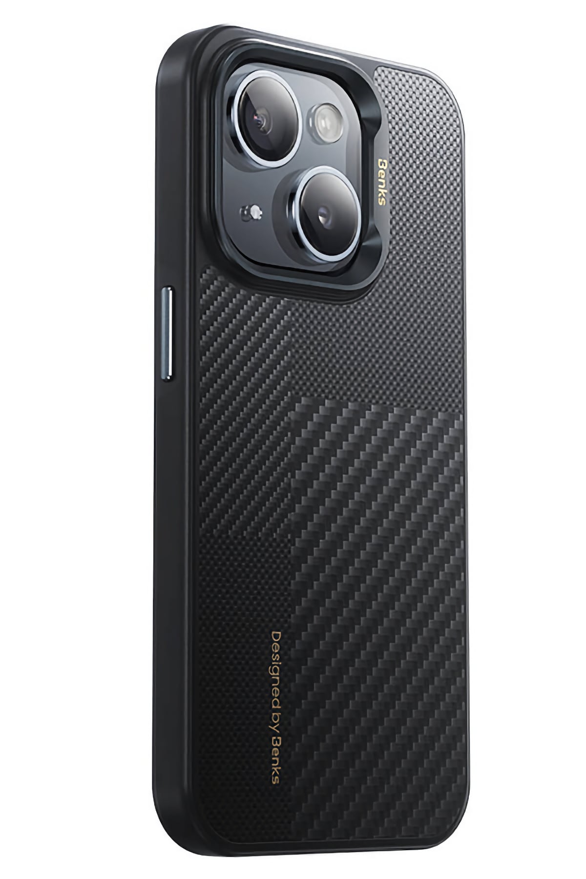 Benks Montage Hybrid Armor Pro Kevlar iPhone 15 Magsafe Uyumlu Kevlar Kılıf
