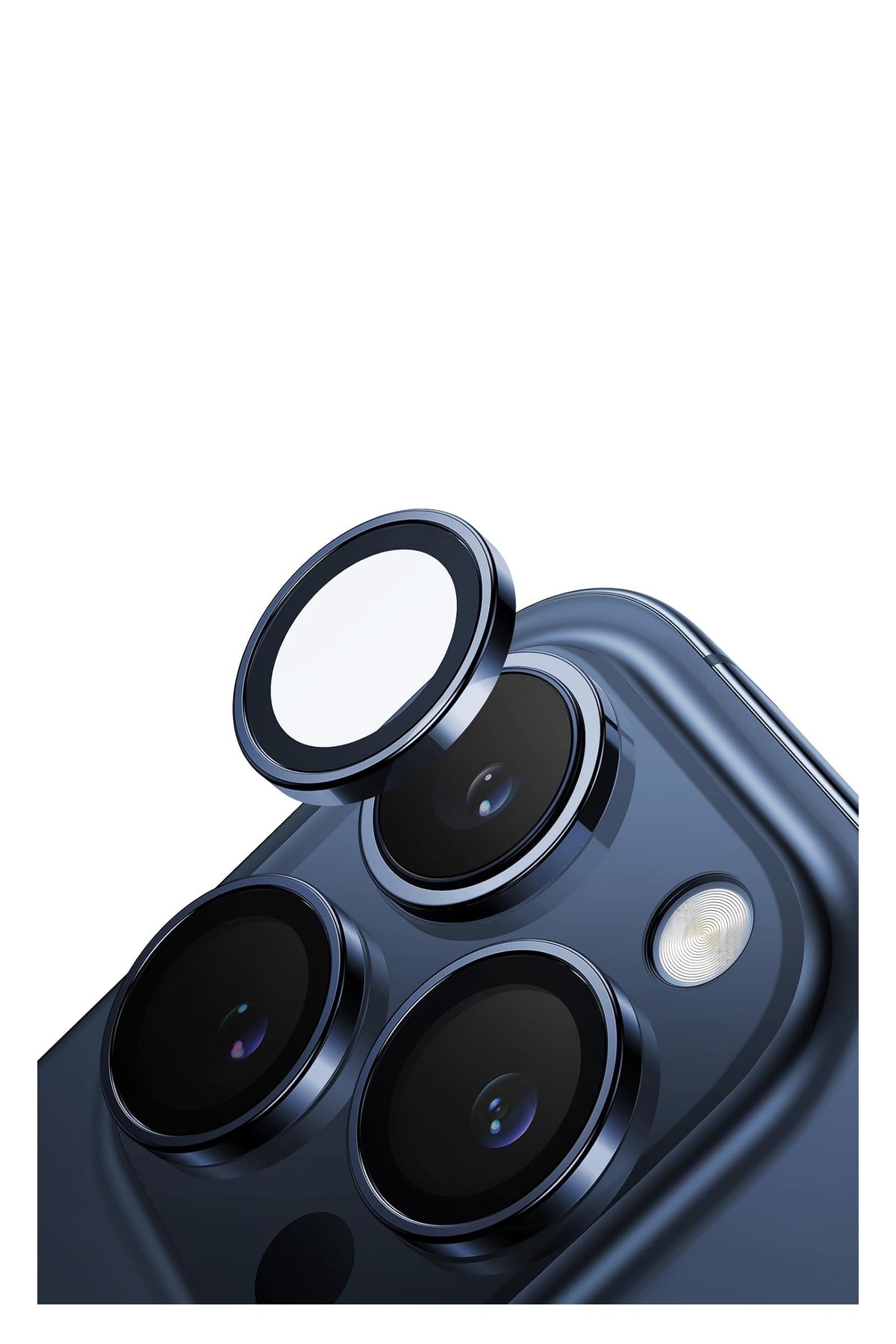 Bikordon Safir iPhone 15 Serisi için Lens Koruyucu