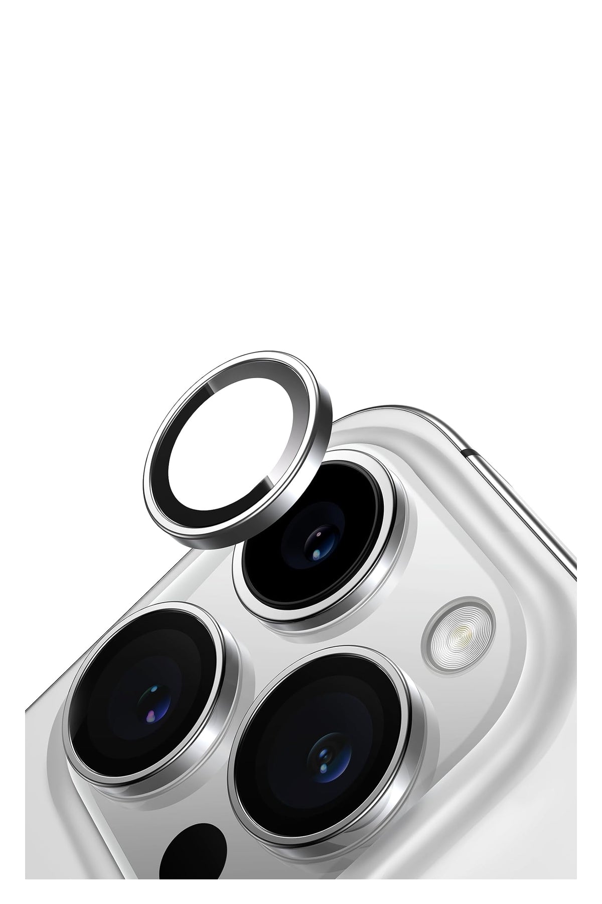Bikordon Safir iPhone 15 Serisi için Lens Koruyucu