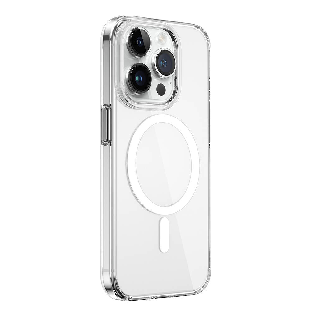 BC-022 iPhone 15 Pro Magsafe Uyumlu Şeffaf Kılıf