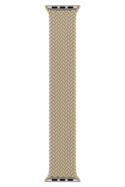 Apple Watch Uyumlu Örgü Loop Kordon Beige