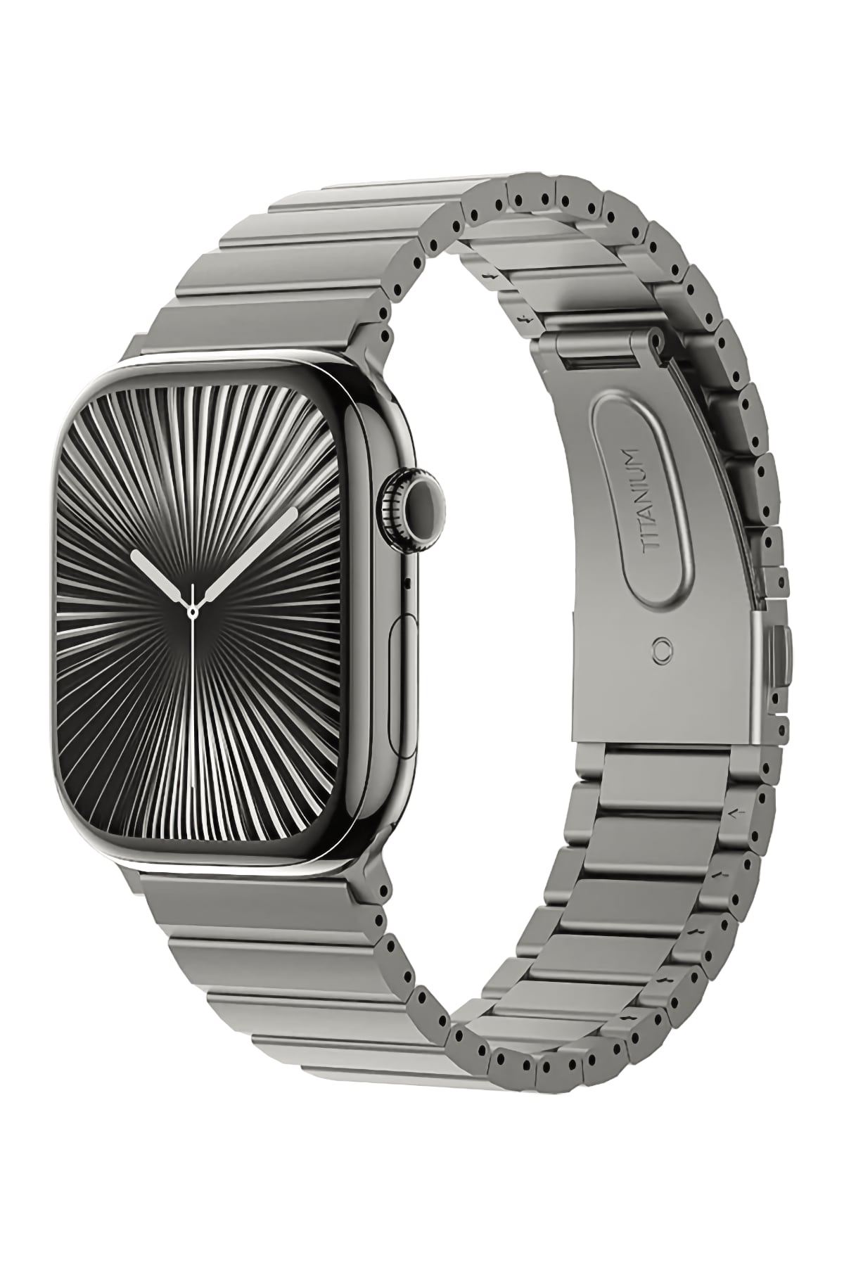 Benks Aero Titan Apple Watch Uyumlu Titanyum Kordon Gri