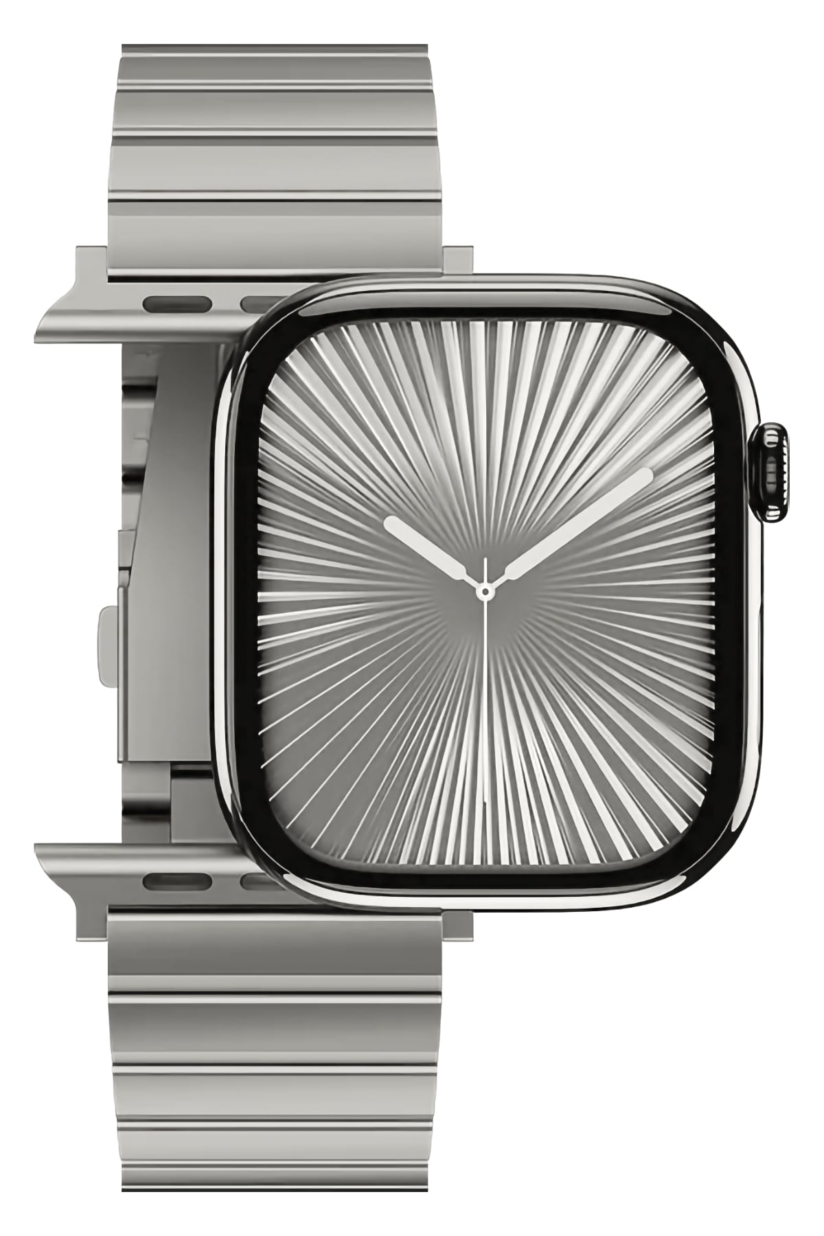 Benks Aero Titan Apple Watch Uyumlu Titanyum Kordon Gri