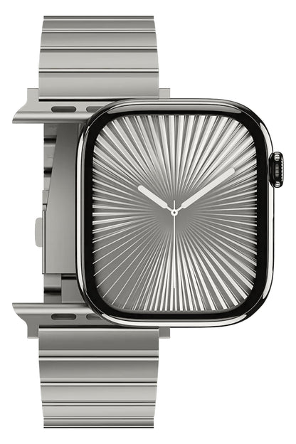Benks Aero Titan Apple Watch Uyumlu Titanyum Kordon Gri