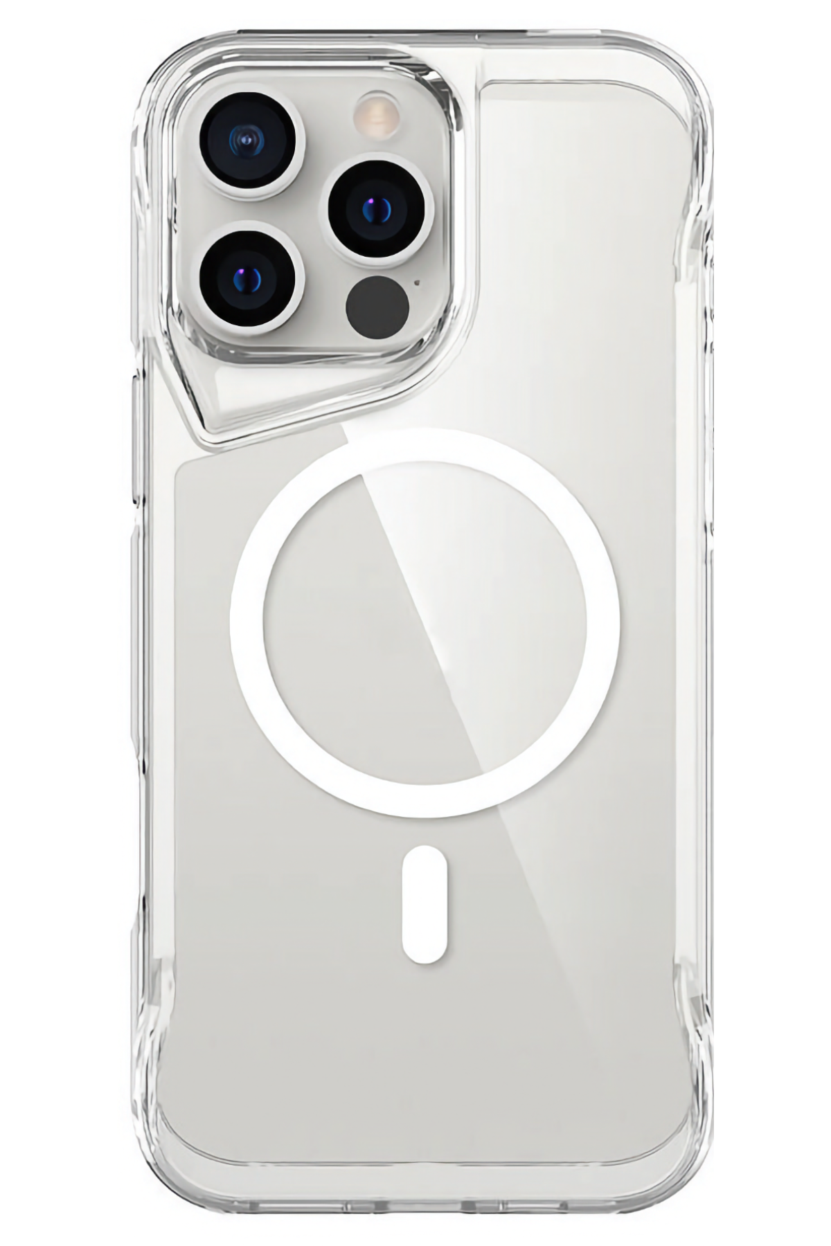 Artoncase Apple iPhone 16 Pro Magsafe Uyumlu Shield Şeffaf Kılıf