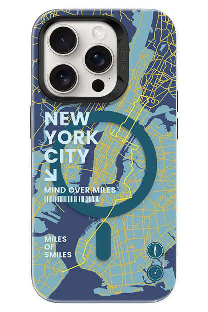 Benks City iPhone 16 Pro Max MagSafe Uyumlu Kılıf Mavi