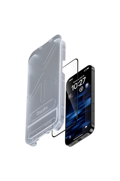 Benks Glass Warrior HD 0.3mm iPhone 16 Serisi Cam Ekran Koruyucu + Kolay Uygulama Aparatı