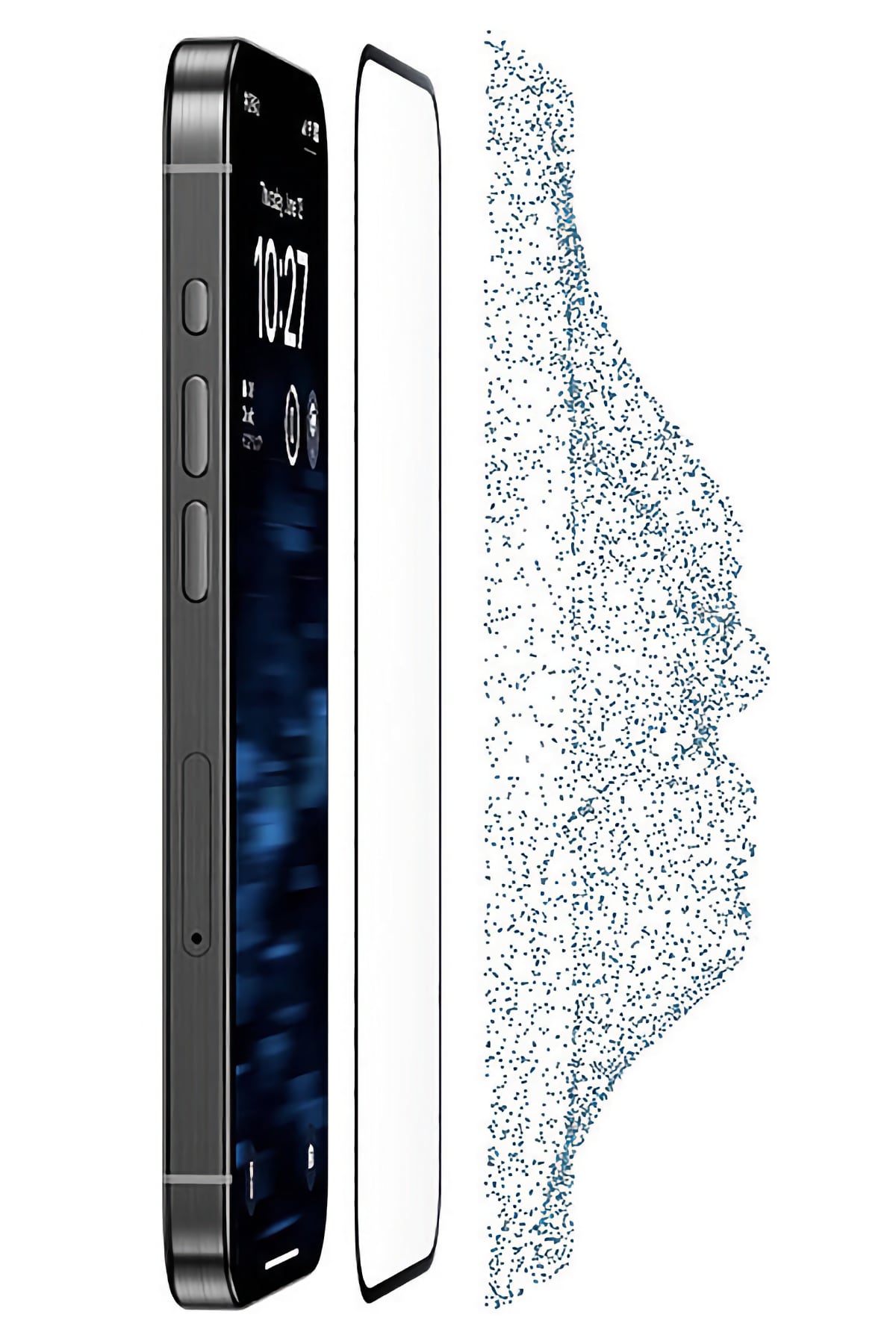 Benks Glass Warrior Safir Coating iPhone 16 Serisi 0.3mm Cam Ekran Koruyucu + Kolay Uygulama Aparatı