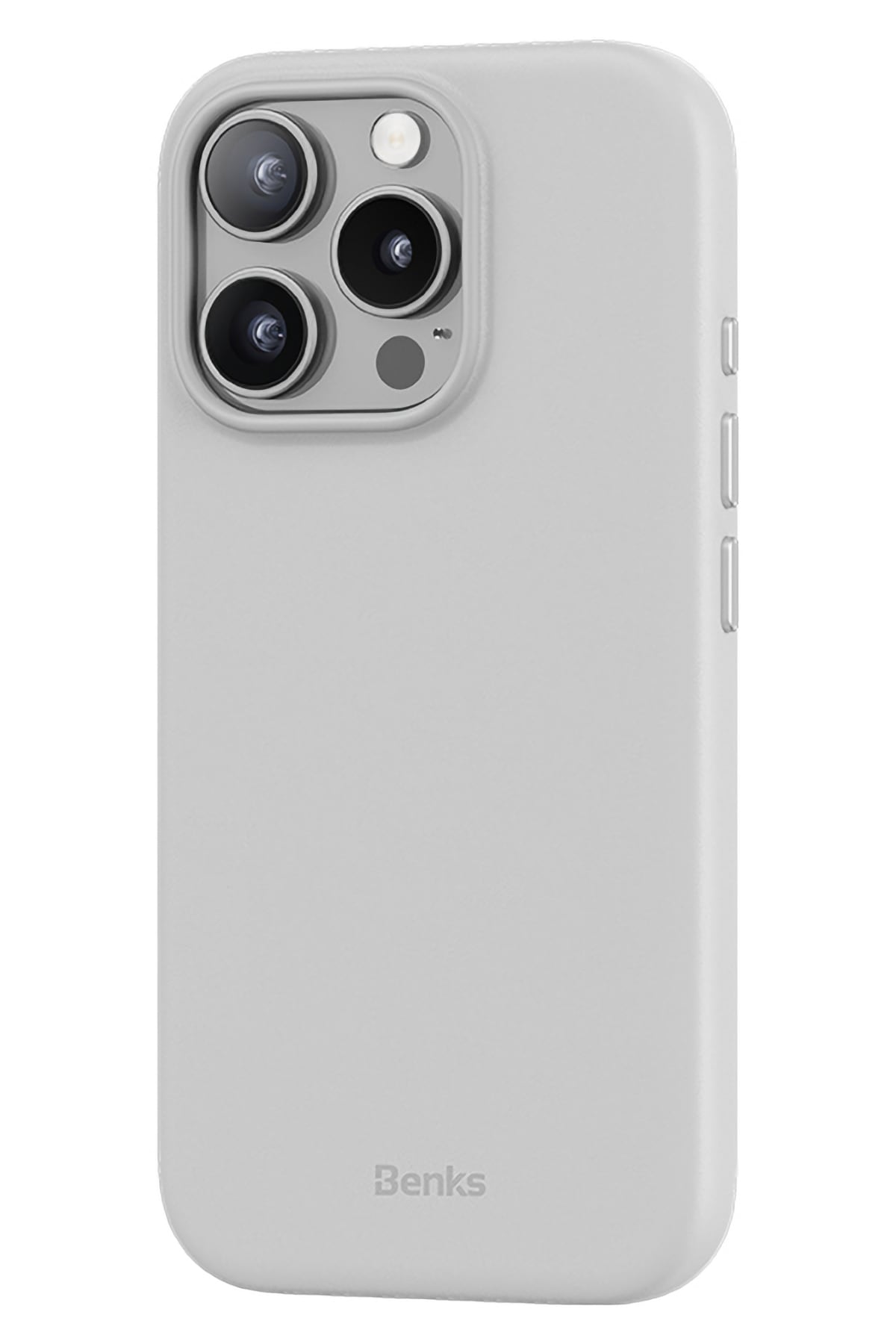Benks VitaPro iPhone 16 Pro Magsafe uyumlu PU Deri Kılıf Beyaz
