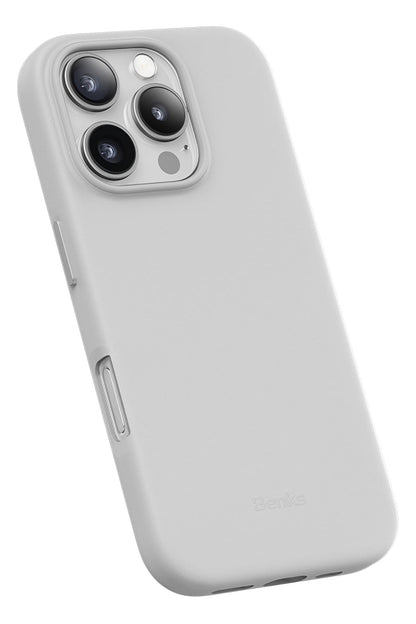 Benks VitaPro iPhone 16 Pro Max Magsafe uyumlu PU Deri Kılıf Beyaz