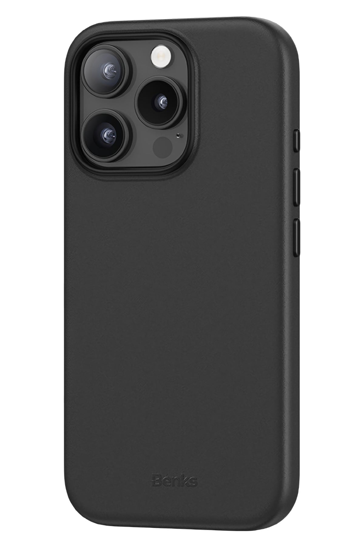 Benks VitaPro iPhone 16 Pro Max Magsafe uyumlu PU Deri Kılıf Siyah