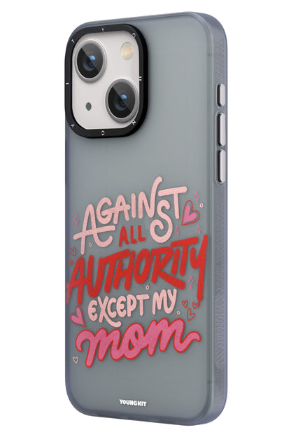 Youngkit Sweet Language Bethany Green Tasarımlı iPhone 15 uyumlu Kılıf Gri