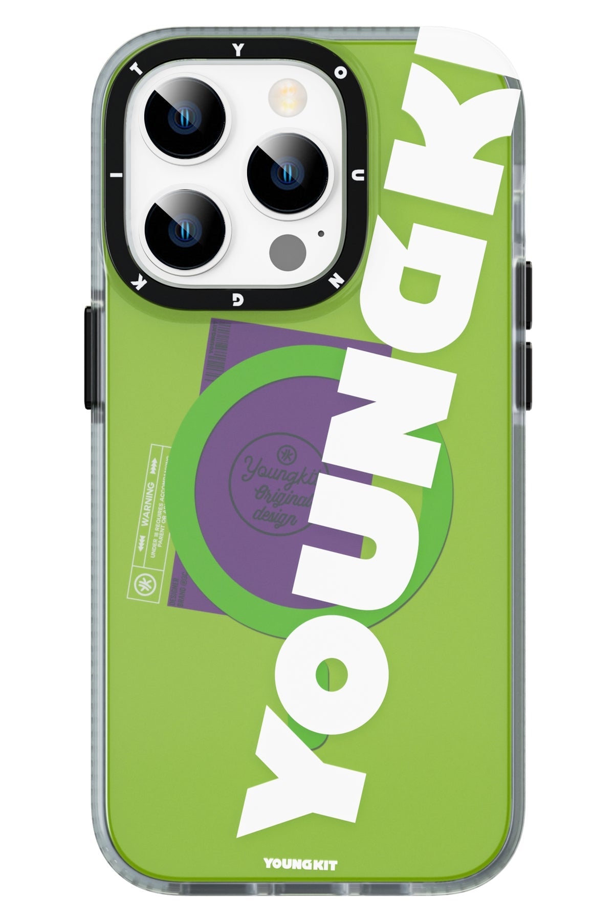 Youngkit Binfen iPhone 14 Pro Max Magsafe Yeşil Kılıf