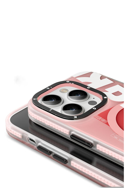 Youngkit Binfen iPhone 14 Pro Magsafe Pembe Kılıf