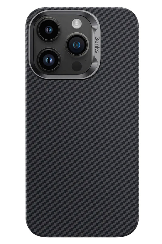 Benks Armor Air Kevlar Fiber Magsafe iPhone 15 Pro Max Uyumlu İnce Kılıf