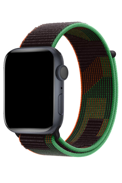 Apple Watch Uyumlu Spor Loop Kordon Blackity