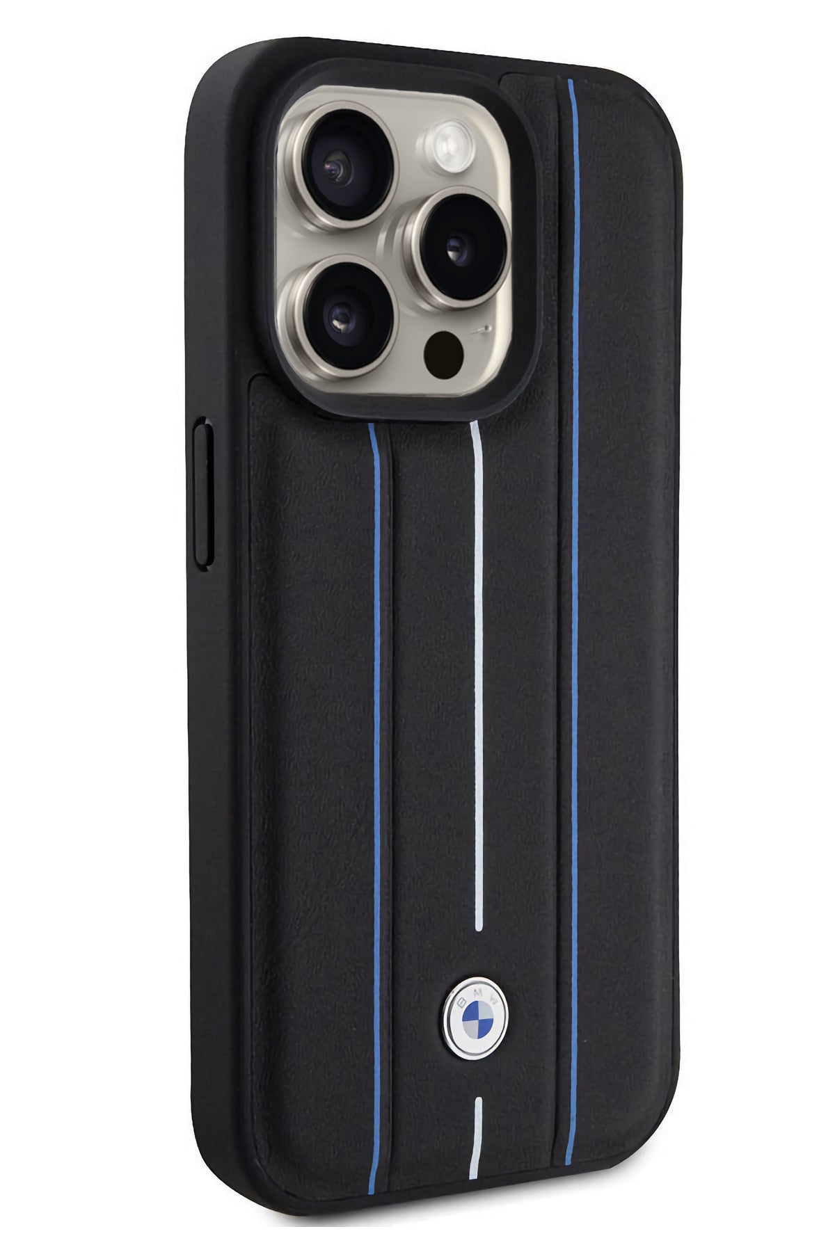 Apple iPhone 15 Pro uyumlu BMW Blue Lines Kılıf